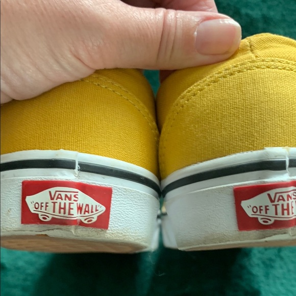 Vans Vibrant Yellow Canvas Sneakers - Picture 4 of 6